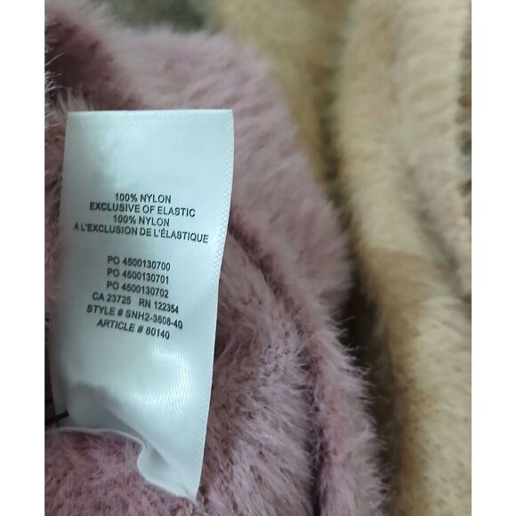 Sunday best womens small pink cropped sweater Hollister tan lot of 2 fuzzy soft - Picture 8 of 10